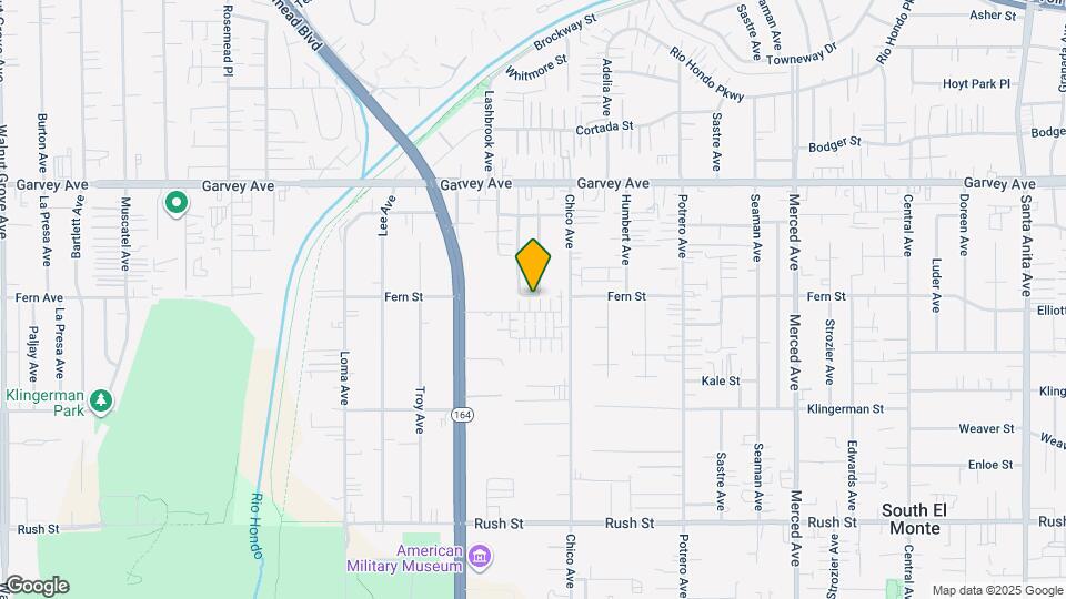 2546 Everly St Map and Location Details