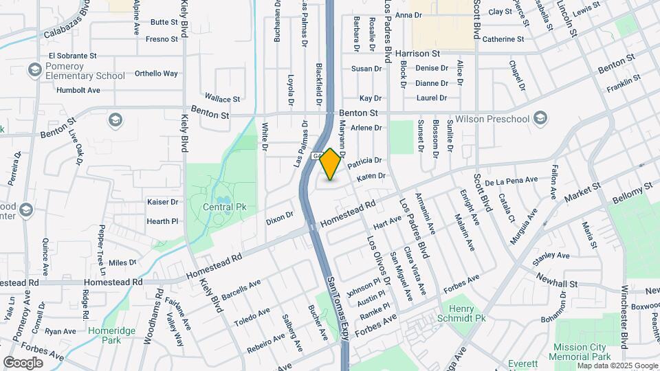 2421 Karen Dr Mapa y Detalles de la Ubicación