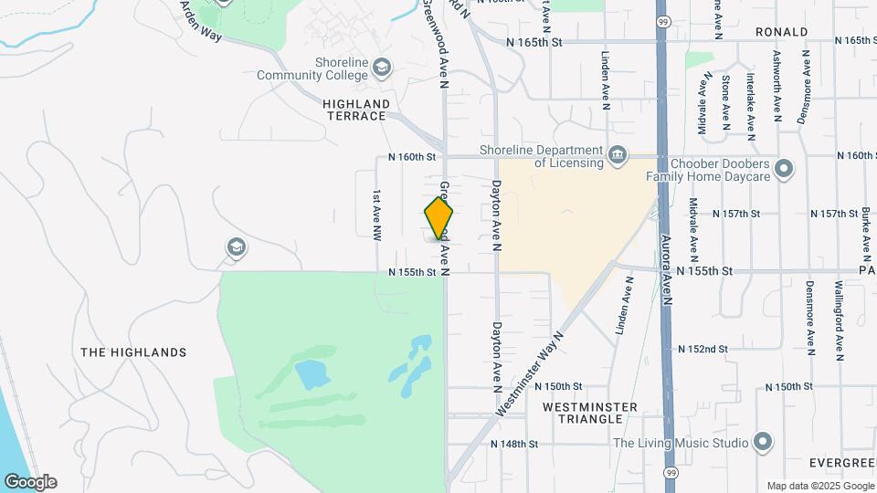 15525 Greenwood Ave N Map and Location Details