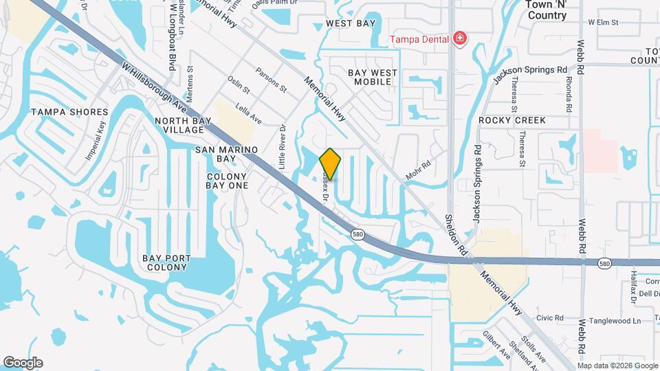 5817 Sussex Dr Map and Location Details