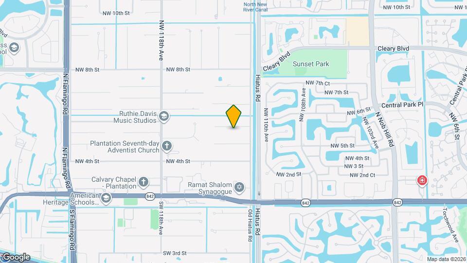 11300 NW 5th St Map and Location Details