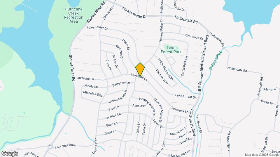 897 Lavergne Ln Mapa y Detalles de la Ubicación