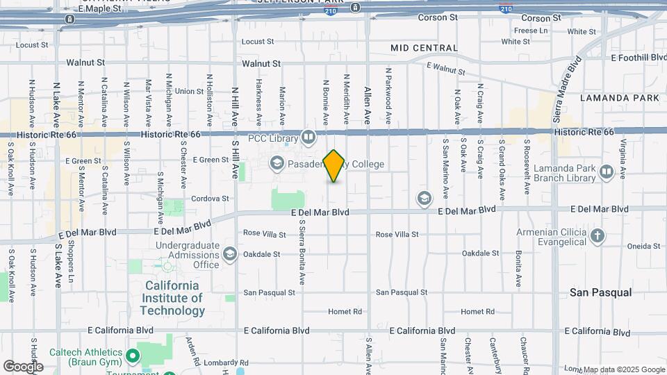 158 S Bonnie Ave Map and Location Details