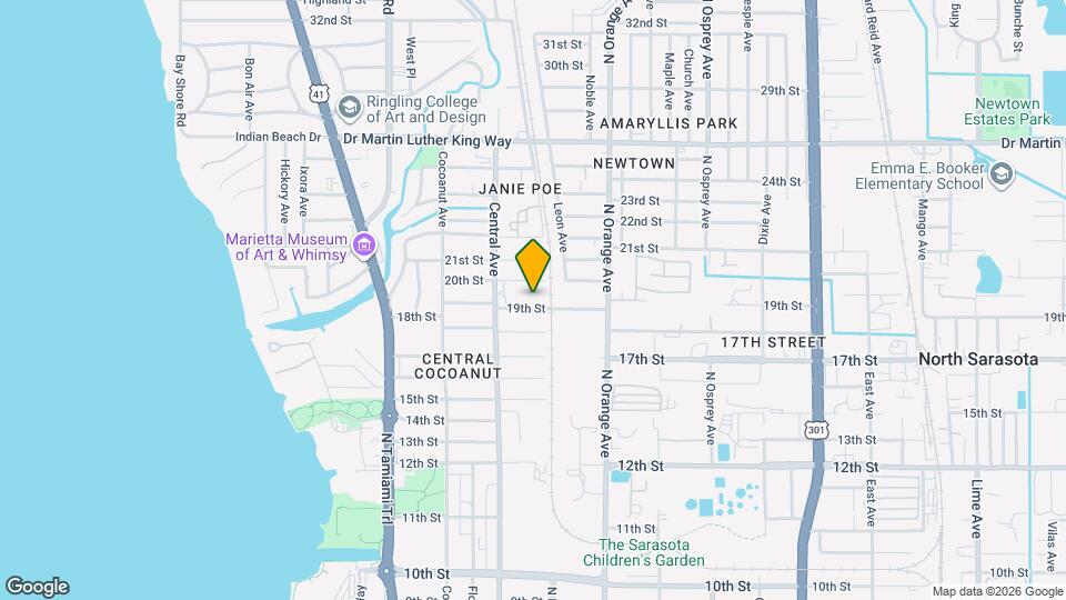 1469 19th St Map and Location Details