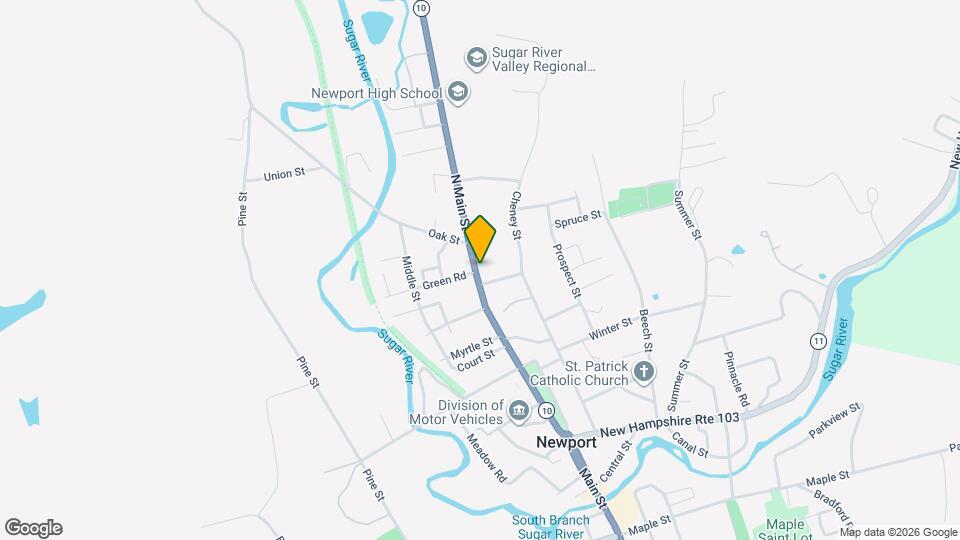 155 N Main St Map and Location Details