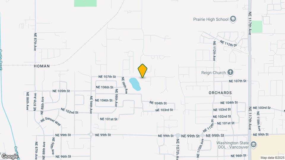 10202 NE 106th Cir Map and Location Details