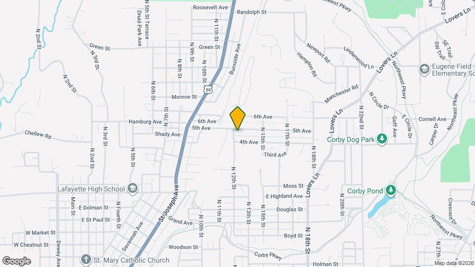 1204 5th Ave Map and Location Details