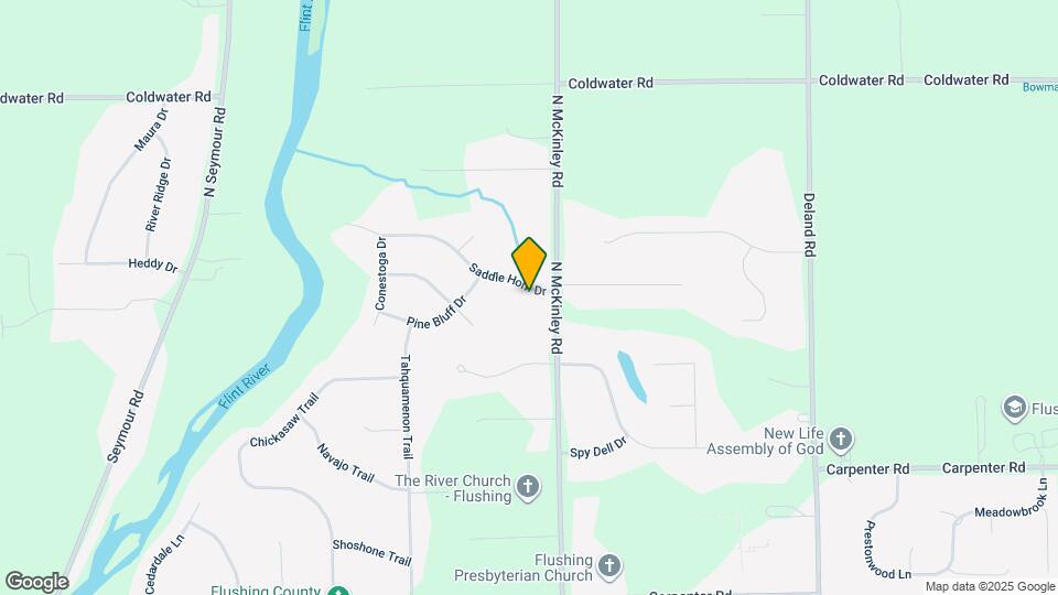 9019 Saddle Horn Dr Map and Location Details