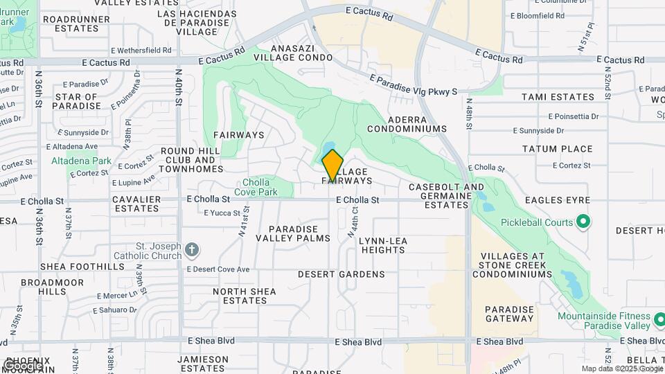 11415 N 44th St Map and Location Details