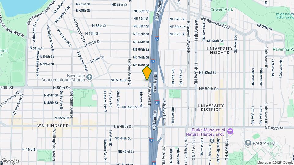 5011 5th Ave NE Map and Location Details