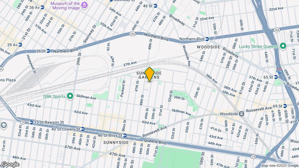 39-12 49th St Mapa y Detalles de la Ubicación
