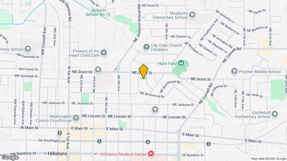 503 NE Birchwood Terrace Map and Location Details