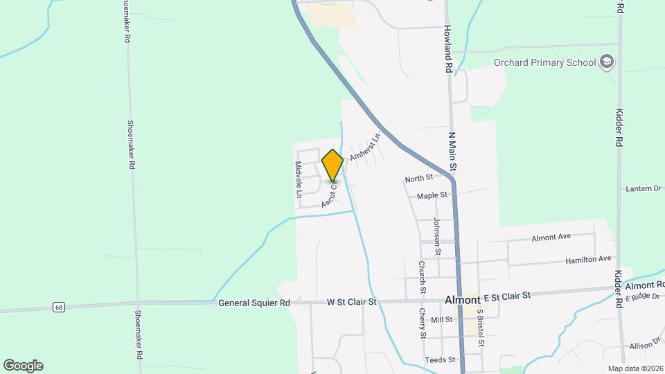 660 Ascot Cir Map and Location Details