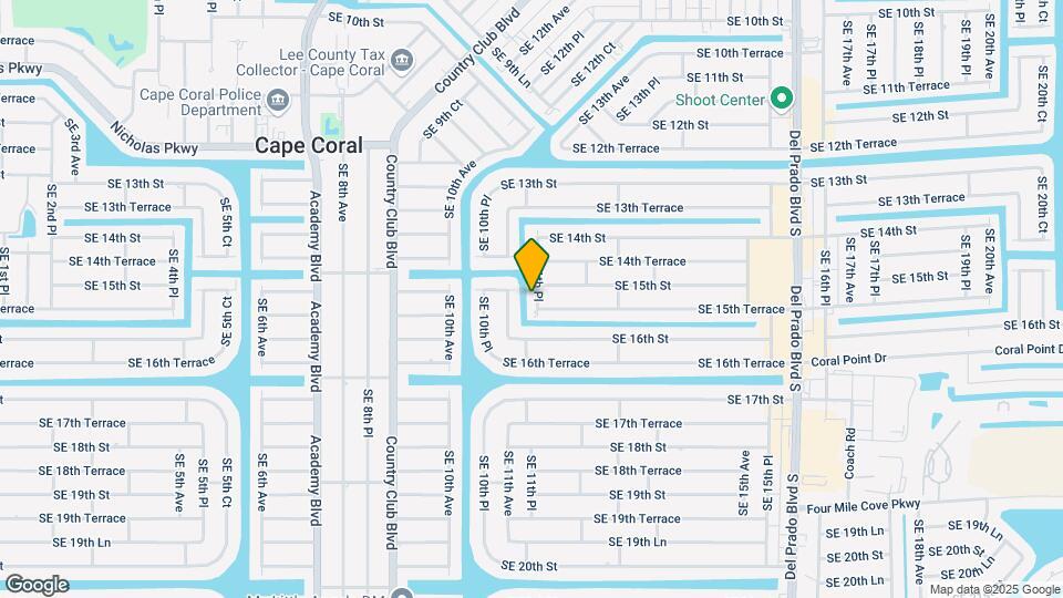 1510 SE 11th Pl Map and Location Details