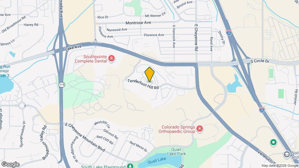 912 Tenderfoot Hill Rd, Unit 204 Mapa y Detalles de la Ubicación