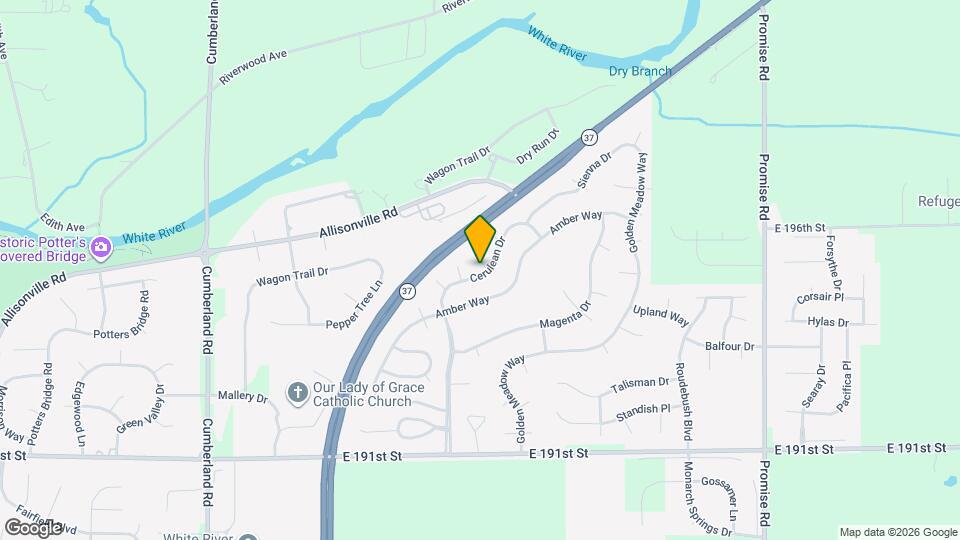 10358 Cerulean Dr Mapa y Detalles de la Ubicación