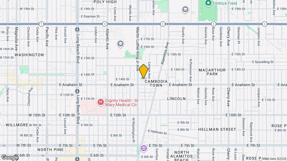 1320 Lewis Ave Map and Location Details