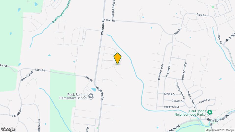 165 Snowdrop Ave Map and Location Details