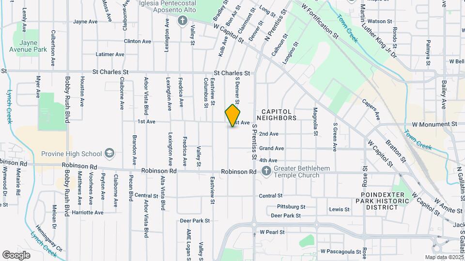 418 Buena Vista Ave Mapa y Detalles de la Ubicación