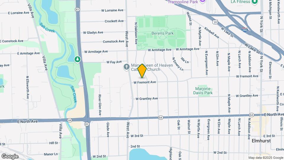 465 W Fremont Ave Map and Location Details