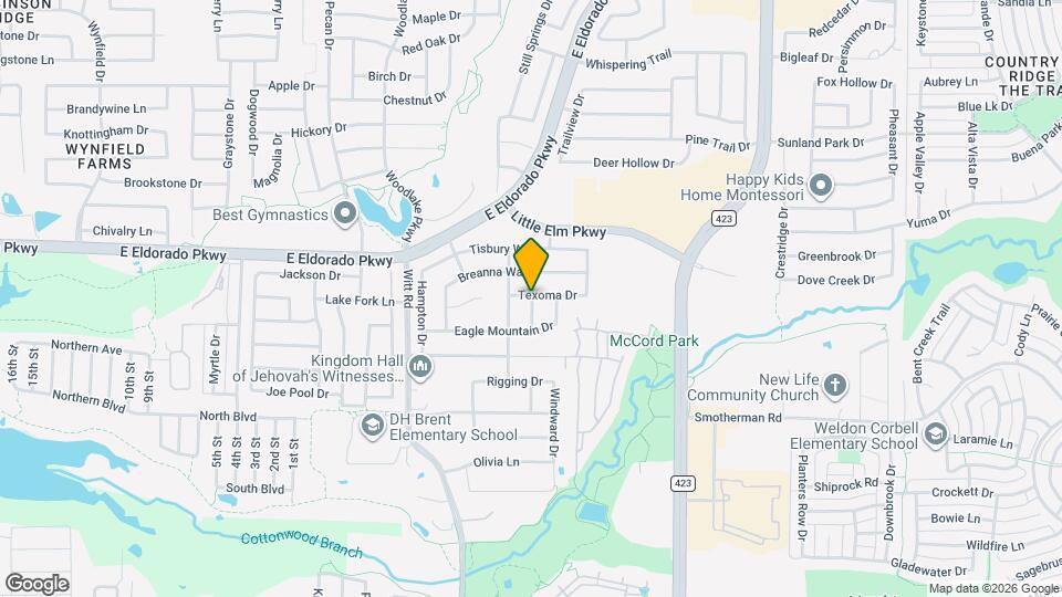 2300 Capeland Dr Map and Location Details