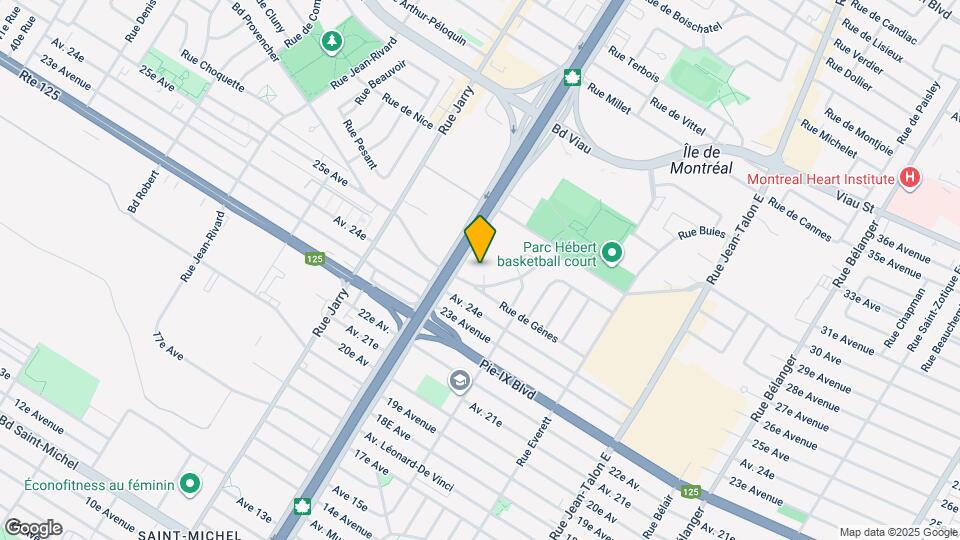 4320 Métropolitain Boul E Map and Location Details