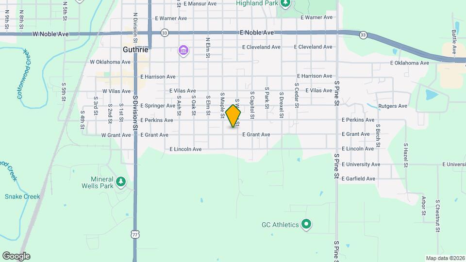 722 E Grant Ave Map and Location Details