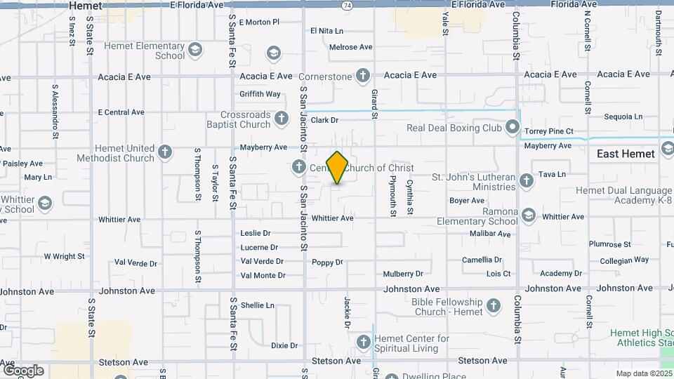 26390 Olive Dr Map and Location Details