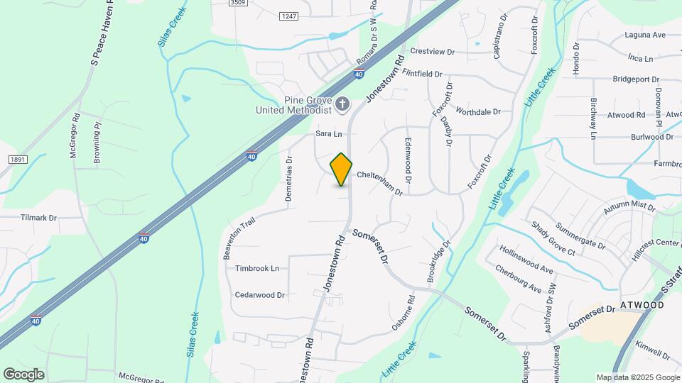 305 Appledore Ct Map and Location Details