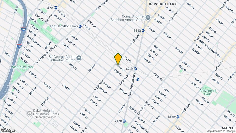 1238 63rd St Map and Location Details