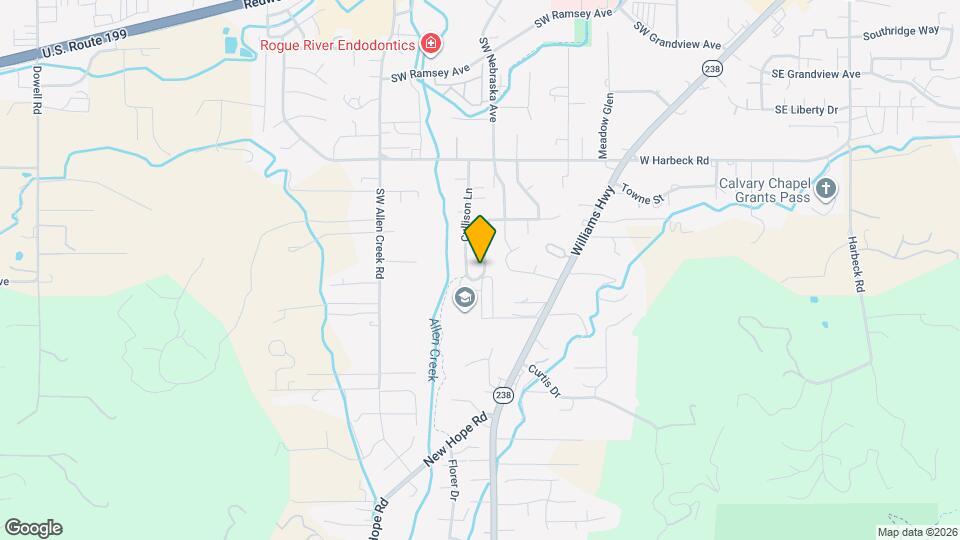 1050 SW Princeton Pl Map and Location Details