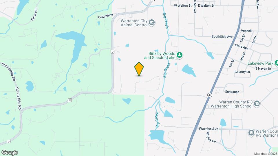 416 Briden Map and Location Details