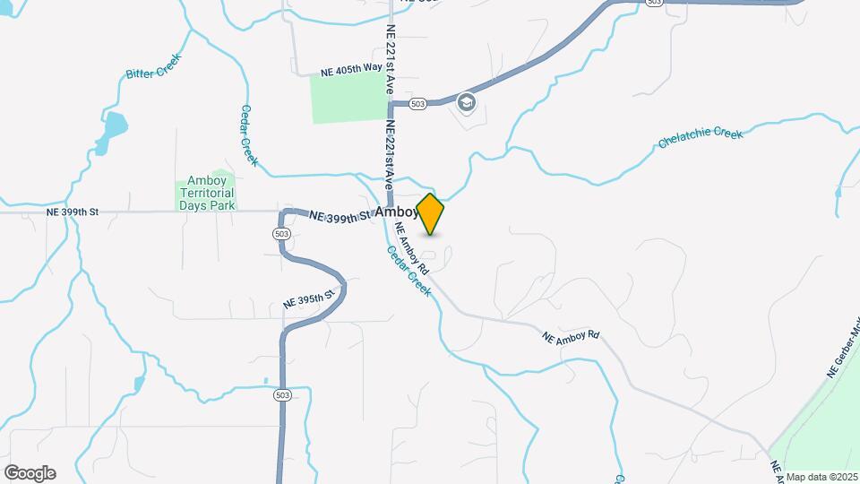 39617 NE Amboy Rd Map and Location Details
