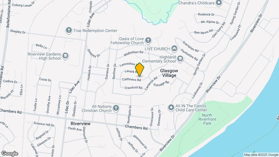 329 Caithness Rd Map and Location Details