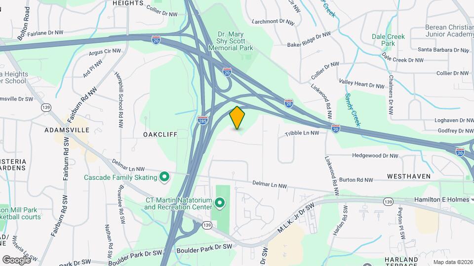 3155 Oakcliff Rd NW Map and Location Details