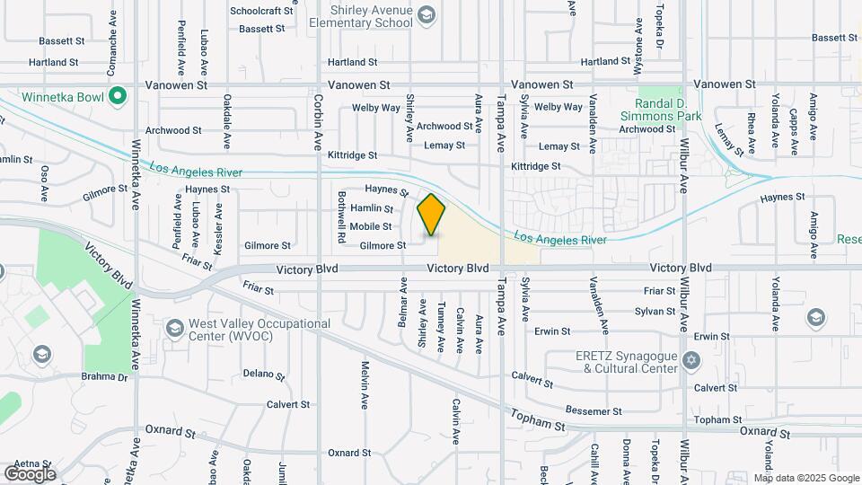 6434 Shirley Ave Mapa y Detalles de la Ubicación