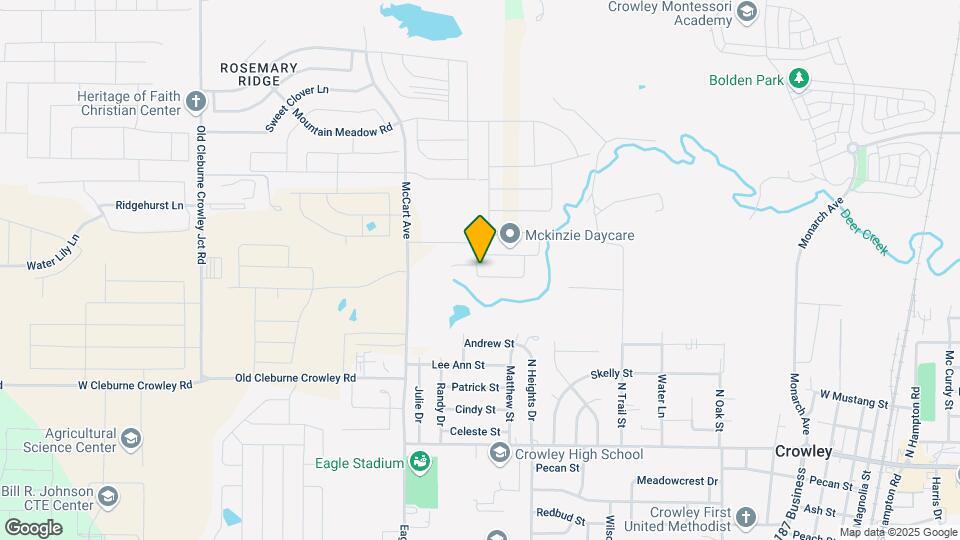 1033 Park Oak Ln Map and Location Details