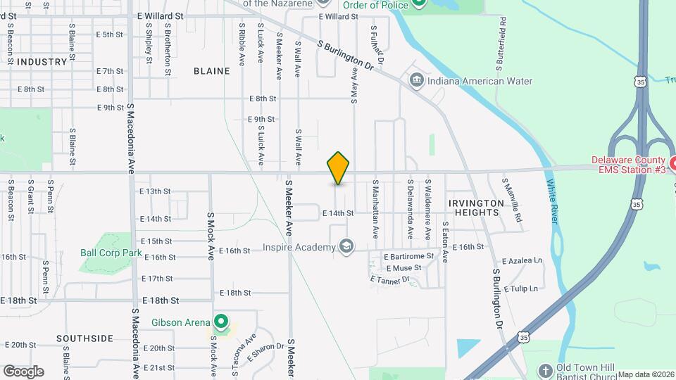 2004 S Rosemont Ave Map and Location Details