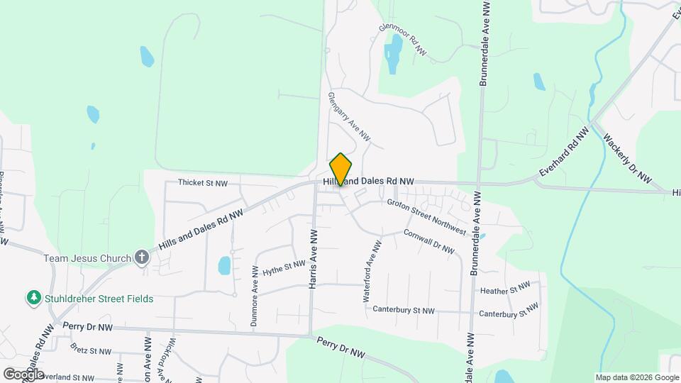 3632 Harris Ave NW Map and Location Details