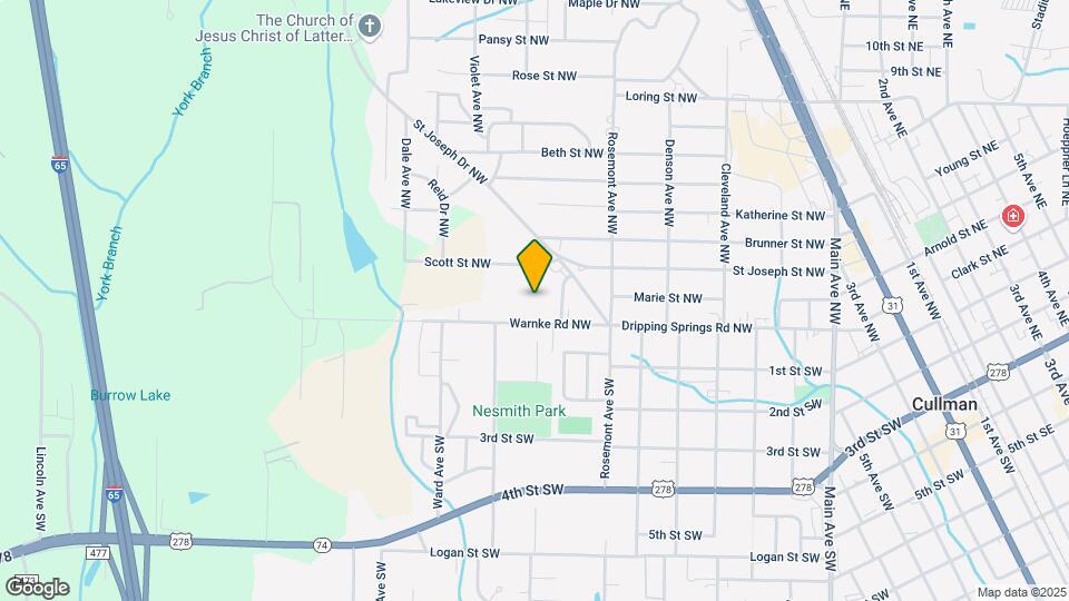 1535 Warnke Rd NW Mapa y Detalles de la Ubicación