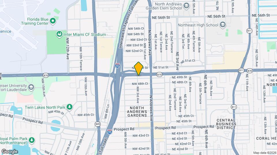 4900 NW 3rd Ave Mapa y Detalles de la Ubicación