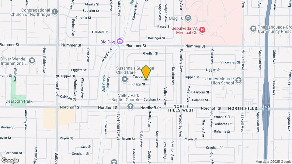 16413 Knapp St Map and Location Details