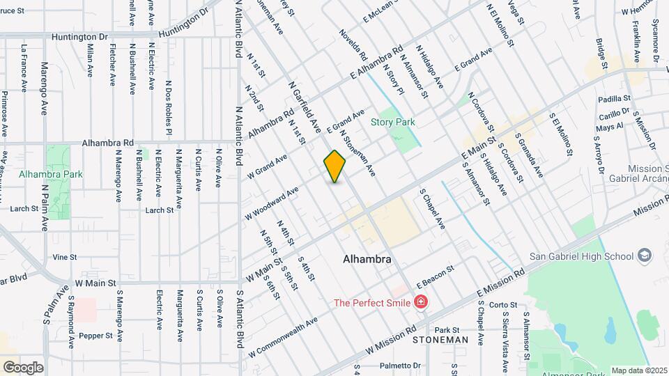 118 N 1st St Map and Location Details