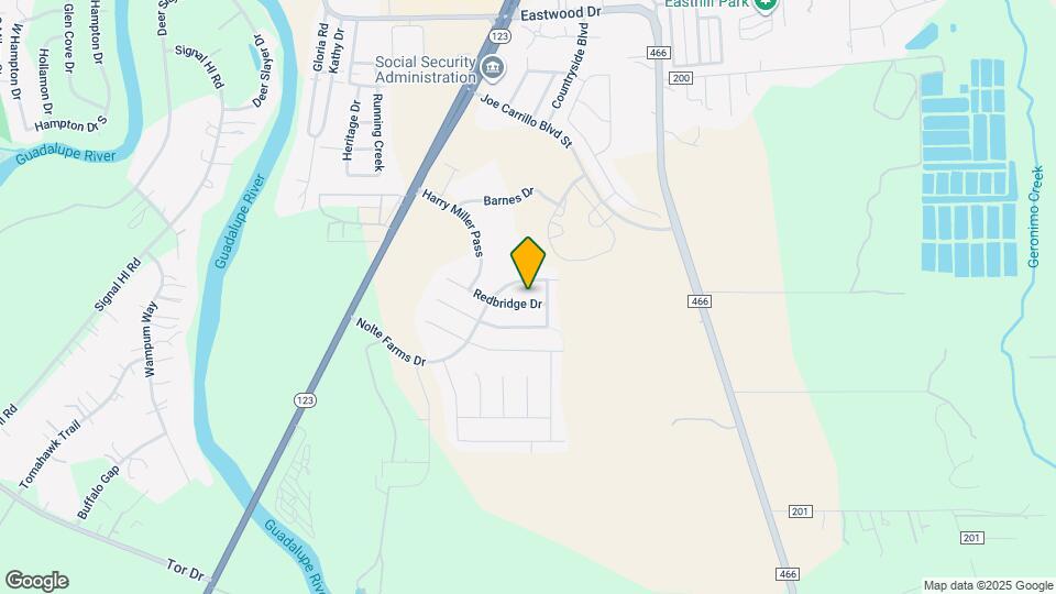 1530 Redbridge Dr Map and Location Details