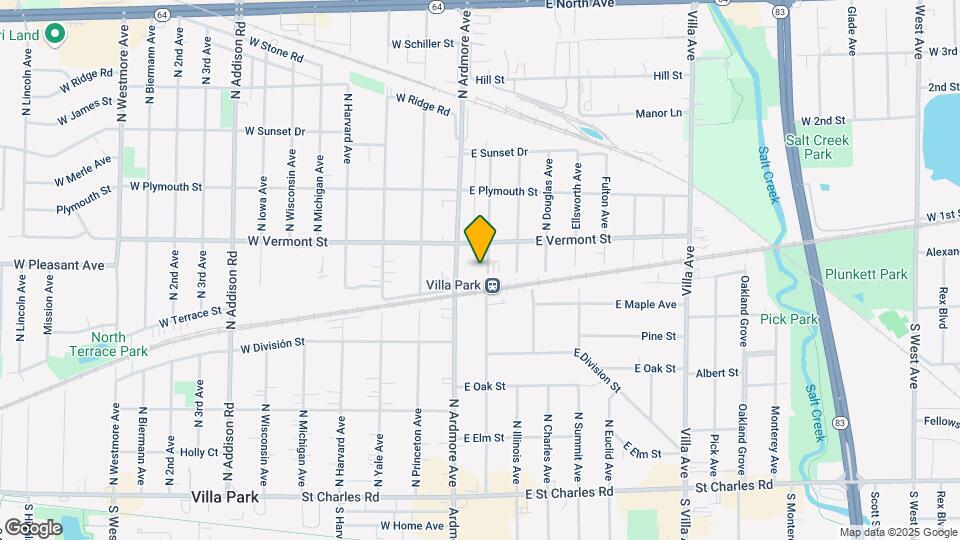 400 N Beverly Ave Map and Location Details