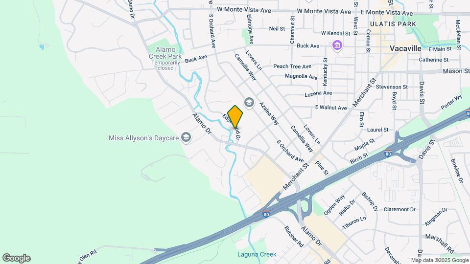 550 Edgewood Dr Map and Location Details