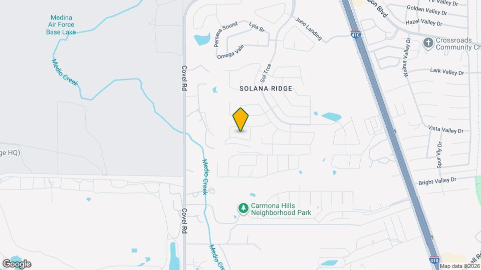 7331 Sky Blue Bend Map and Location Details