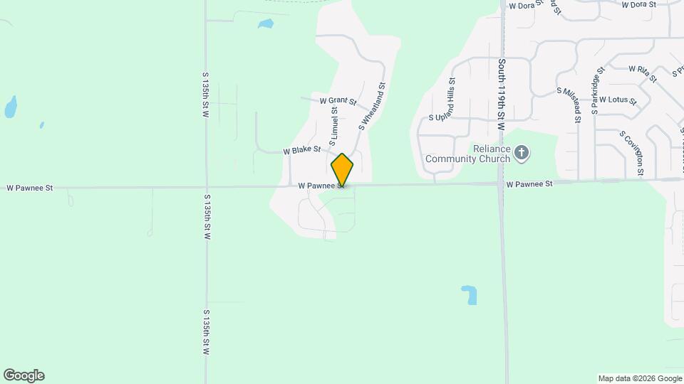 12716 W Cowboy St Map and Location Details