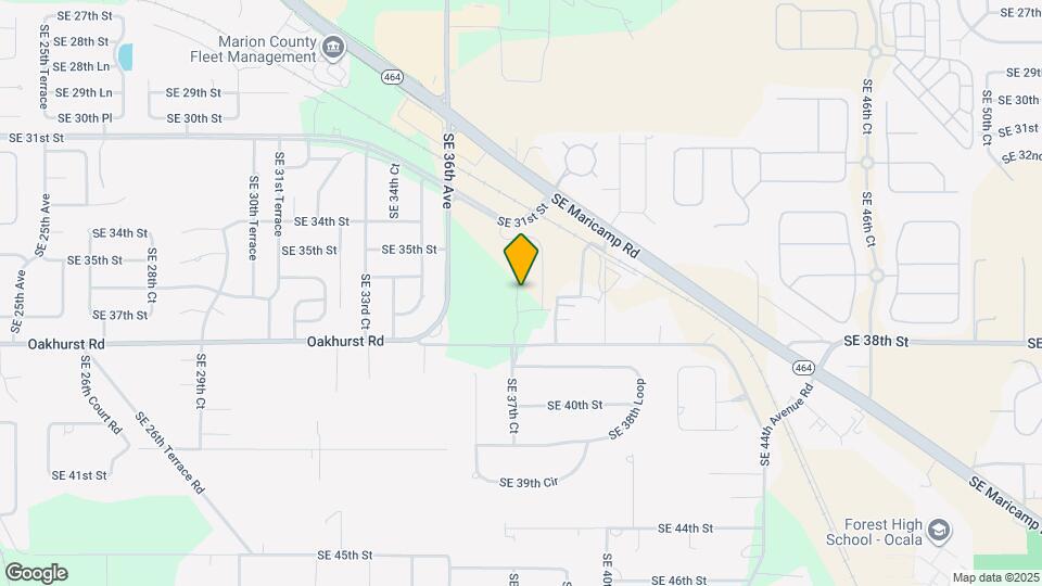 3617 SE 37th Ct Mapa y Detalles de la Ubicación