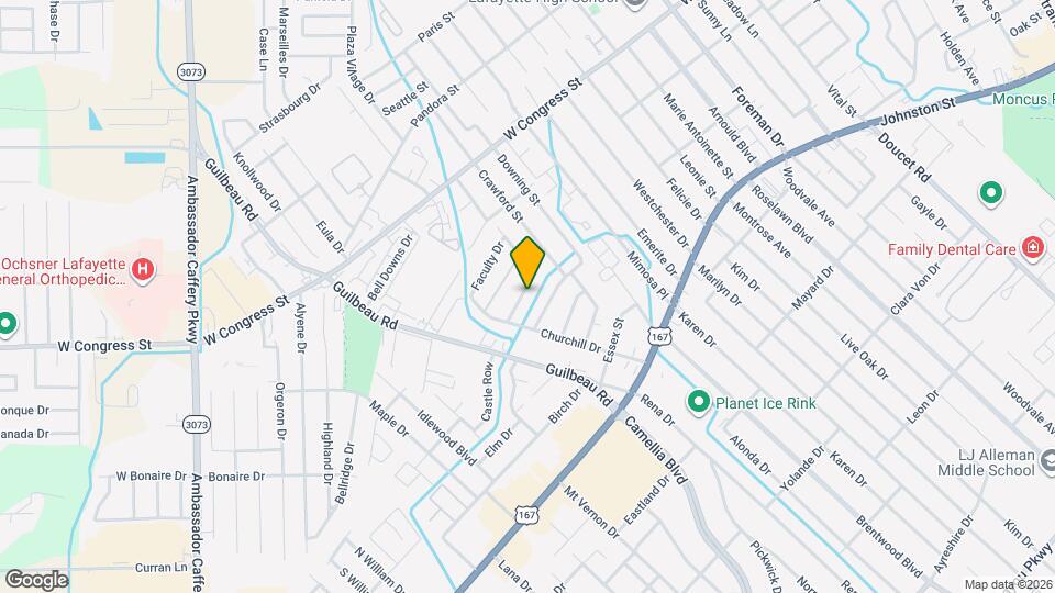 112 Fraternity Dr Map and Location Details